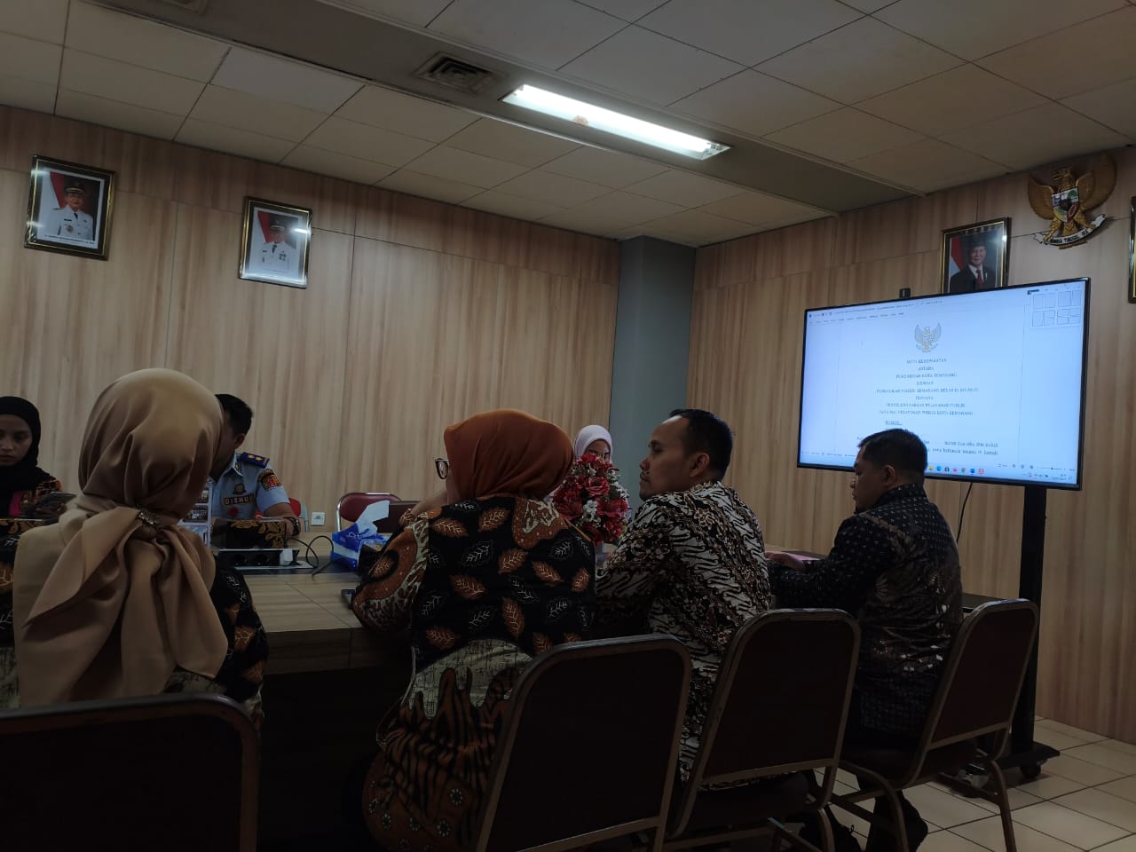 Rapat Koordinasi Pembaharuan Nota Kesepakatan antara Pemerintah Kota Semarang dan Pengadilan Negeri Semarang Kelas IA Khusus