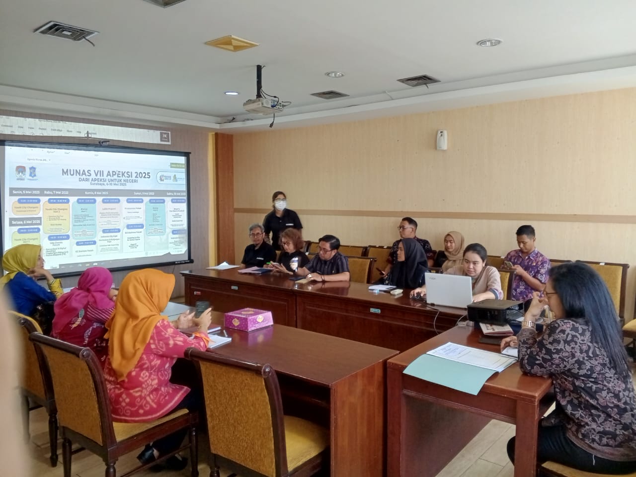 Diskominfo Ikuti Rakor Finalisasi Persiapan MUNAS VII APEKSI 2025
