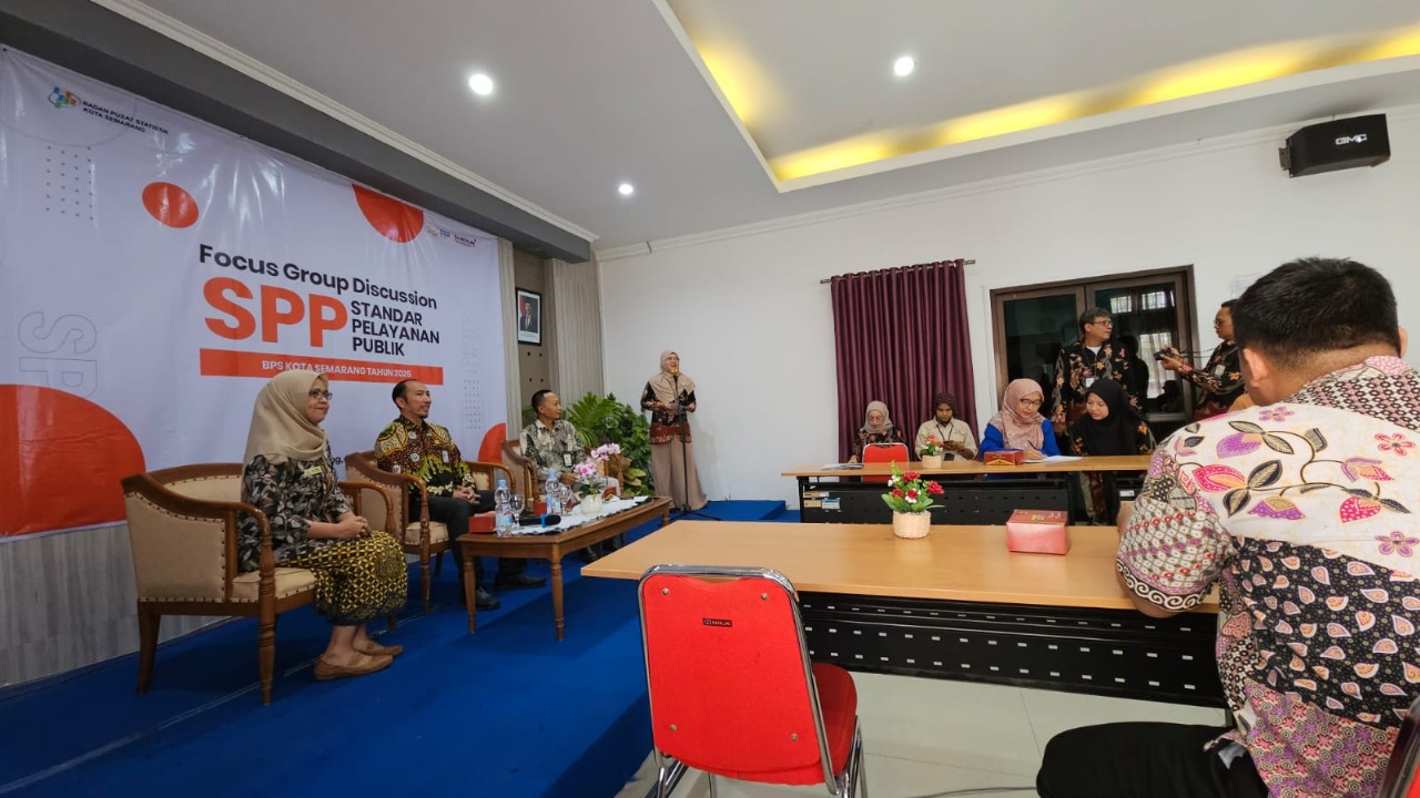 Diskominfo Ikuti FGD Standar Pelayanan Publik di BPS Kota Semarang