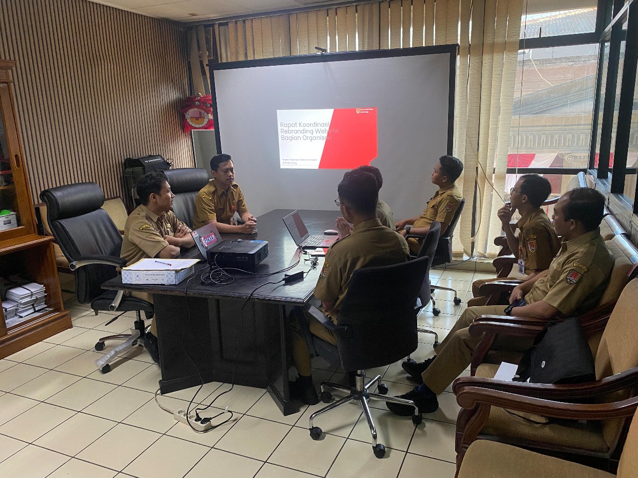 Rapat Koordinasi Rebranding Website Bagian Organisasi Sekretariat Daerah Kota Semarang