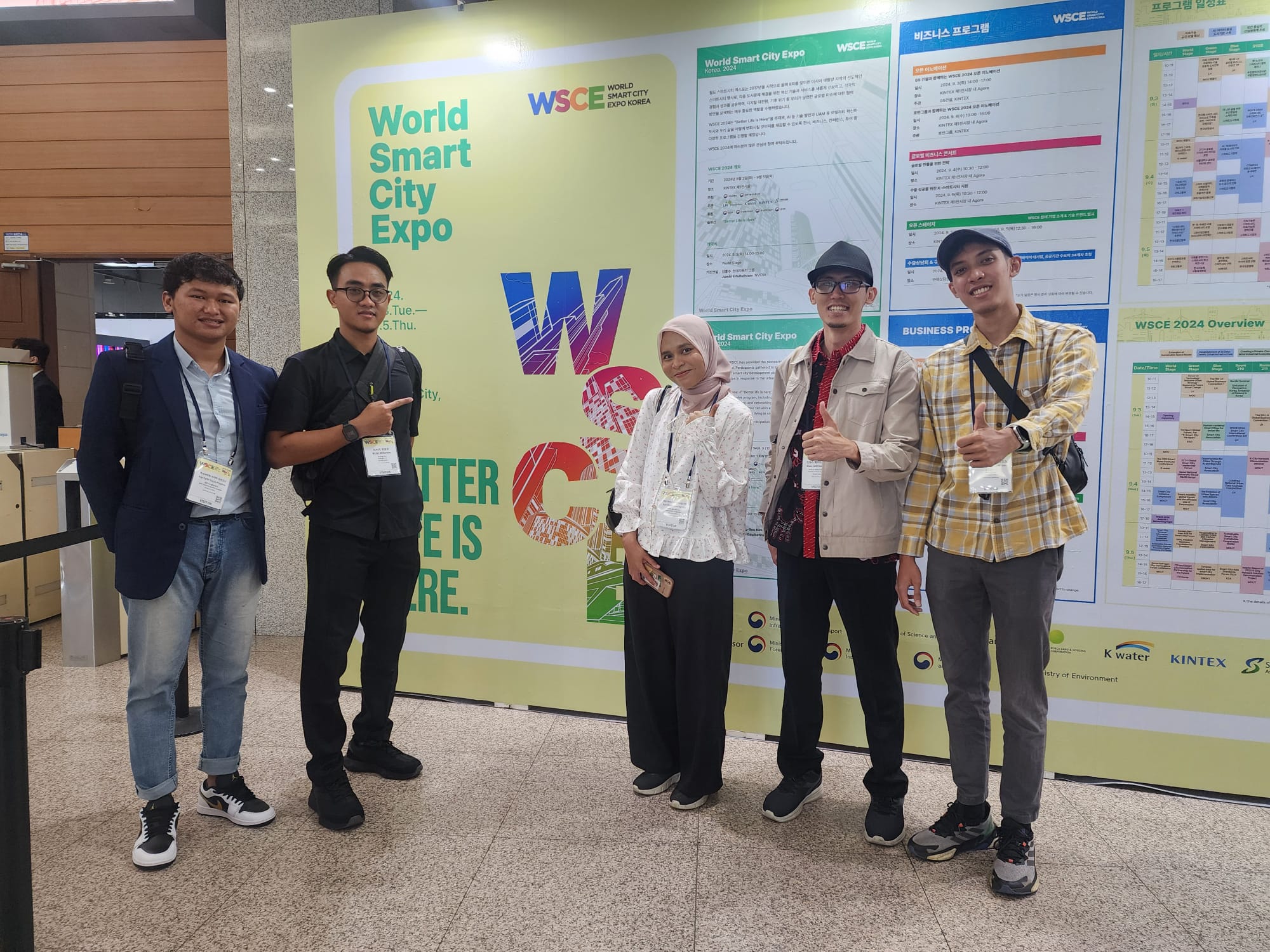 Diskominfo Kota Semarang Kunjungi World Smart City Expo 2024 di Korea Selatan Hari ke-2