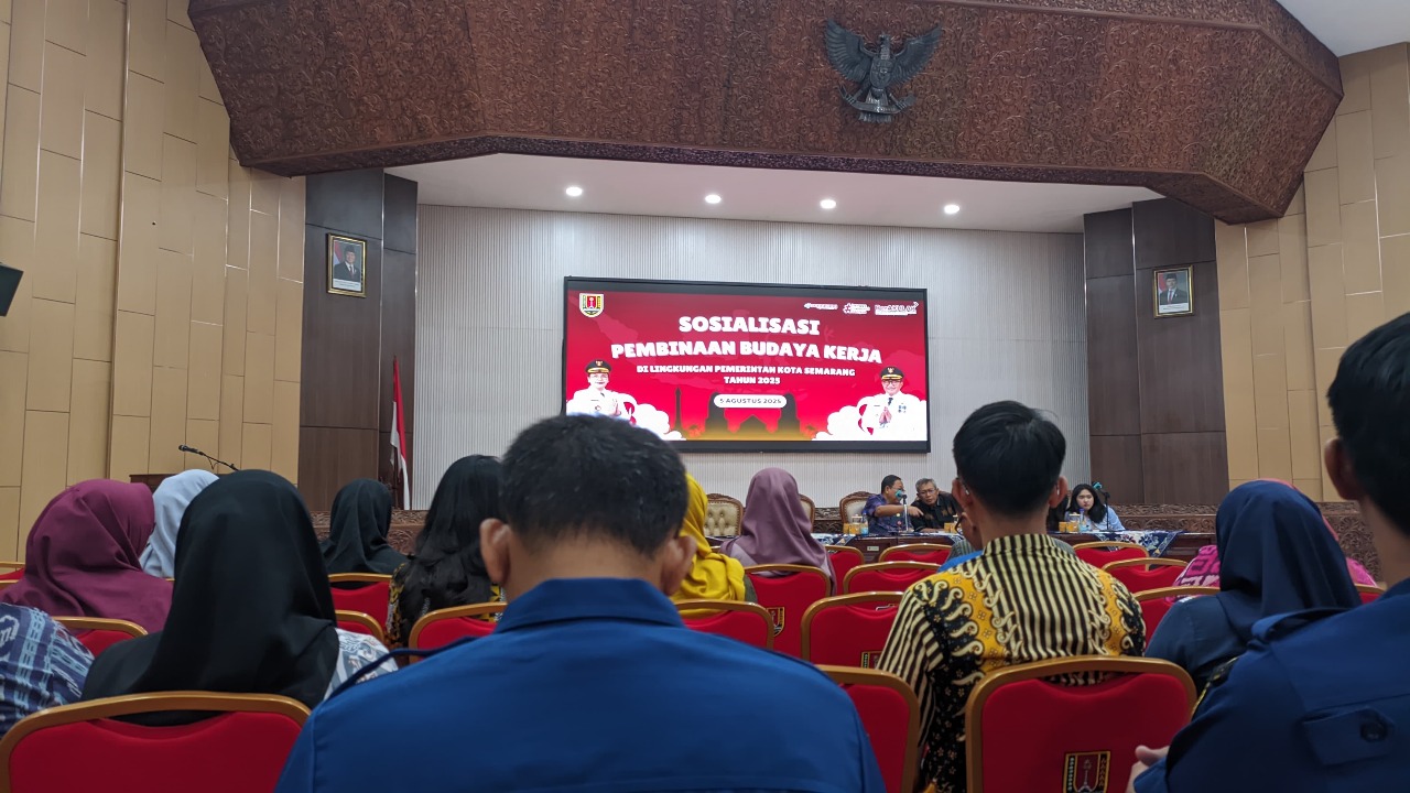 Sosialisasi Pembinaan Budaya Kerja di Lingkungan Pemerintah Kota Semarang